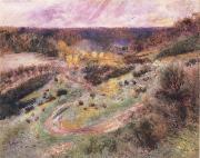 Pierre-Auguste Renoir Road at Wargemont painting